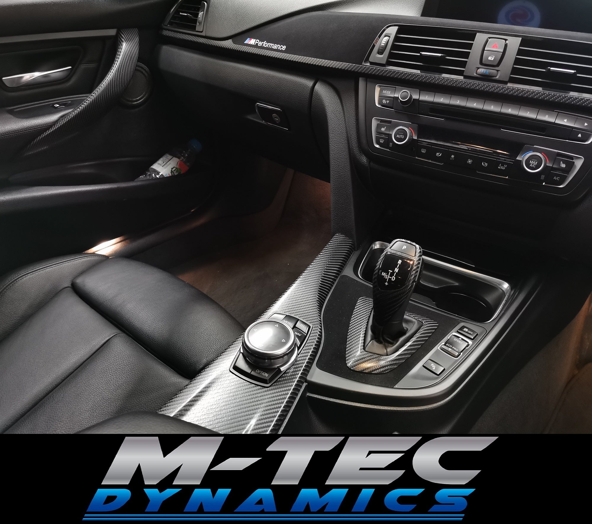 WRAPPING SERVICE - BMW F3X F8X PERFORMANCE STYLE INTERIOR TRIM SET - 4D CARBON