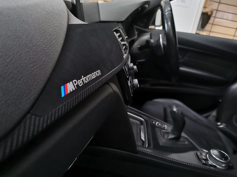 BMW F32 COUPE F82 M4 LCI PERFORMANCE STYLE INTERIOR TRIM SET - 4D CARBON