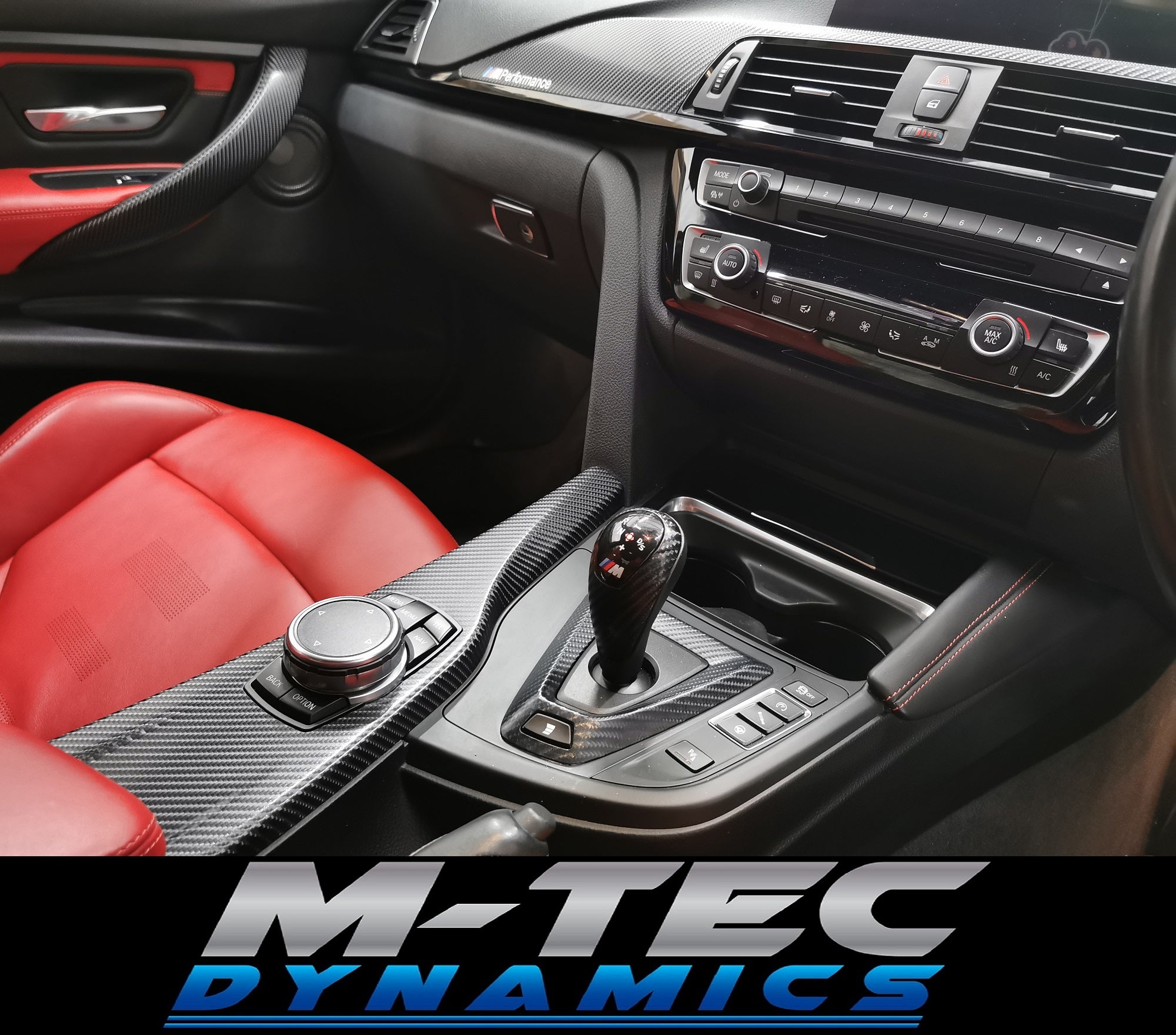 WRAPPING SERVICE - BMW F80 M3 / F82 F83 M4 INTERIOR TRIM SET - 4D CARBON