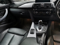 BMW F30 F31 F36 INTERIOR TRIM SET - 4D SILVER CARBON / BLACK ACCENT
