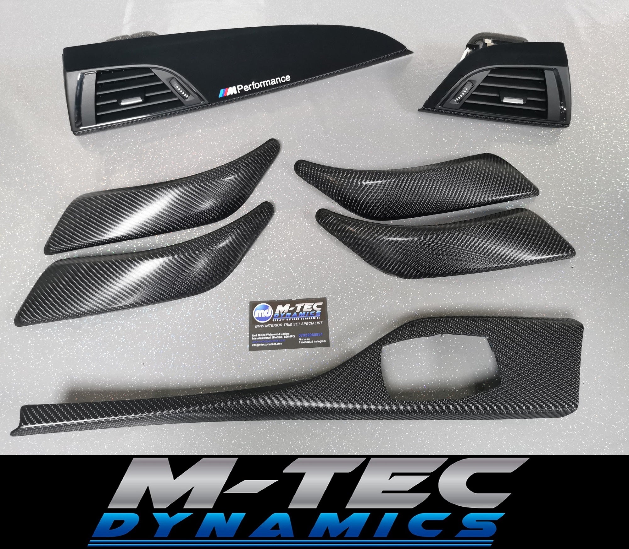 BMW F20 PERFORMANCE STYLE INTERIOR TRIM SET - 4D CARBON – M-Tec Dynamics