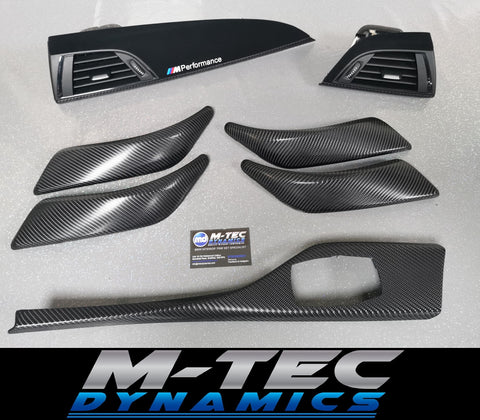 BMW F20 F21 F22 F23 PERFORMANCE STYLE INTERIOR TRIM SET - 4D CARBON - WRAPPING SERVICE