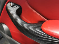 REMOVAL, WRAP & REFIT SERVICE - BMW E46 COUPE / CONVERTIBLE INTERIOR TRIM SET - BLACK 4D GLOSSY CARBON