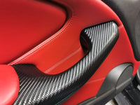 REMOVAL, WRAP & REFIT SERVICE - BMW E46 COUPE / CONVERTIBLE INTERIOR TRIM SET - BLACK 4D GLOSSY CARBON