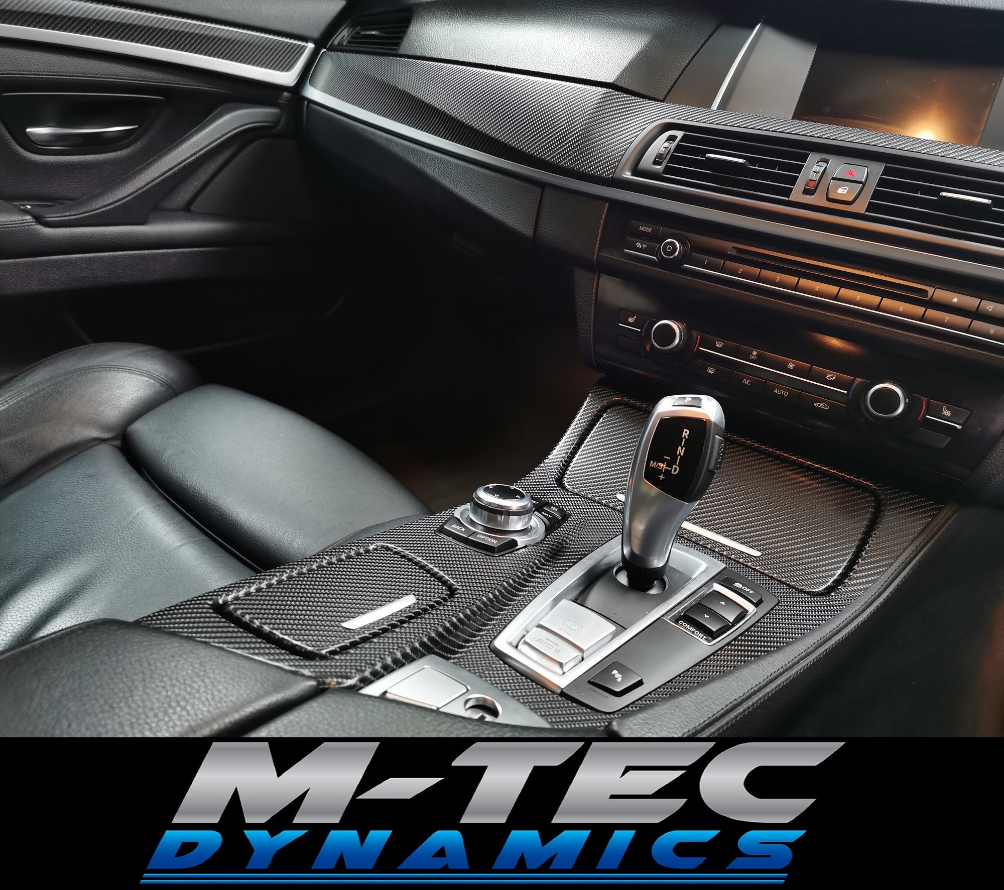 WRAPPING SERVICE - BMW F10 F11 INTERIOR TRIM SET - 4D CARBON