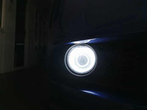 BMW E90 DRL HALO ANGEL RING LED FOG LIGHTS