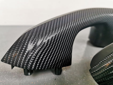 BMW E46 COUPE BLACK 4D CARBON INTERIOR TRIM SET
