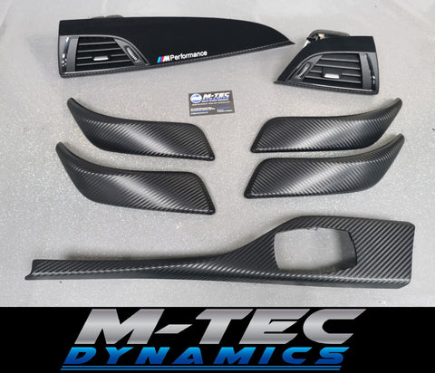 BMW F20 F21 F22 F23 PERFORMANCE STYLE INTERIOR TRIM SET - 3D CARBON - WRAPPING SERVICE