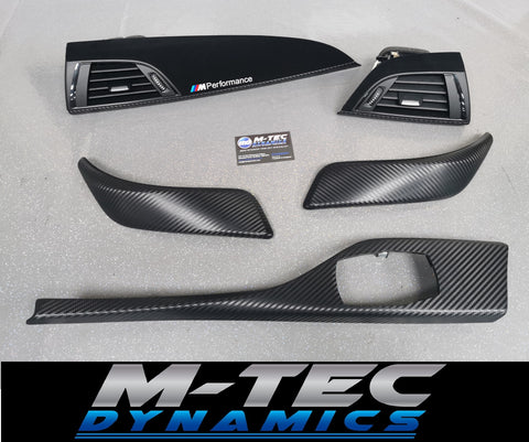 BMW F20 F21 F22 F23 PERFORMANCE STYLE INTERIOR TRIM SET - 3D CARBON - WRAPPING SERVICE