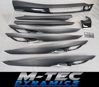BMW X5 F15 3D BLACK CARBON INTERIOR TRIM SET