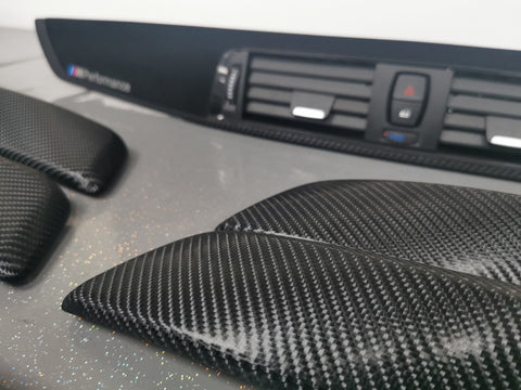 BMW F20 F21 F22 F23 LCI-2 PERFORMANCE STYLE INTERIOR TRIM SET - 4D CARBON - WRAPPING SERVICE