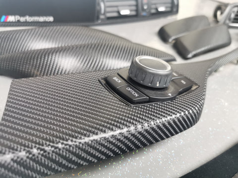 BMW F20 F21 F22 F23 LCI-2 PERFORMANCE STYLE INTERIOR TRIM SET - 4D CARBON - WRAPPING SERVICE