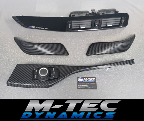 BMW F20 F21 F22 F23 LCI-2 PERFORMANCE STYLE INTERIOR TRIM SET - 4D CARBON - WRAPPING SERVICE