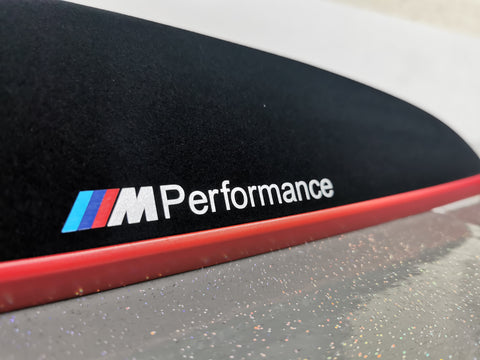 BMW F21 F22 CUSTOM INTERIOR TRIM SET - 4D CARBON / ALCANTARA / RED ACCENT