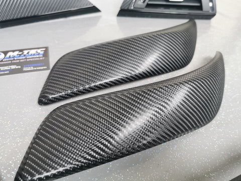 BMW F20 INTERIOR TRIM SET - 4D CARBON / GLOSS BLACK ACCENT