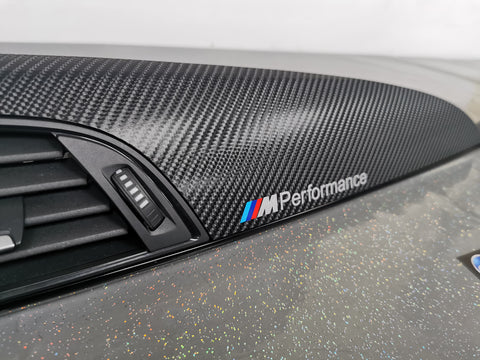 BMW F20 INTERIOR TRIM SET - 4D CARBON / GLOSS BLACK ACCENT