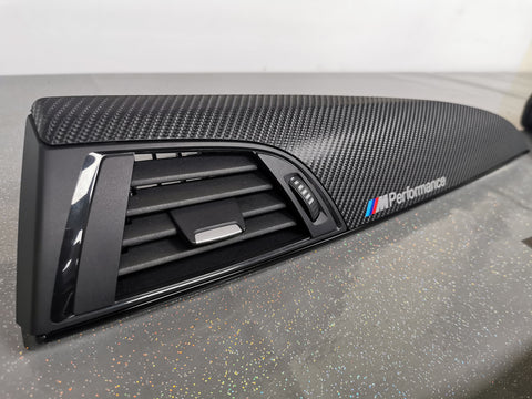 BMW F20 INTERIOR TRIM SET - 4D CARBON / GLOSS BLACK ACCENT