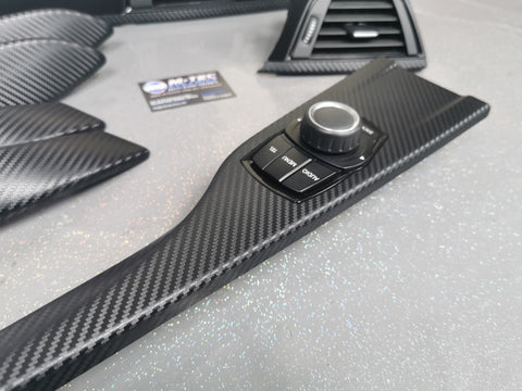 BMW F32 COUPE PERFORMANCE STYLE INTERIOR TRIM SET - 3D CARBON