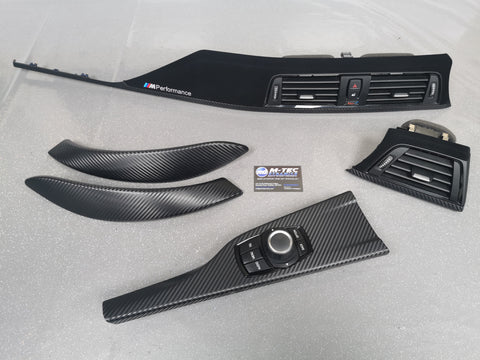 BMW F32 COUPE PERFORANCE STYLE INTERIOR TRIM SET - 3D CARBON