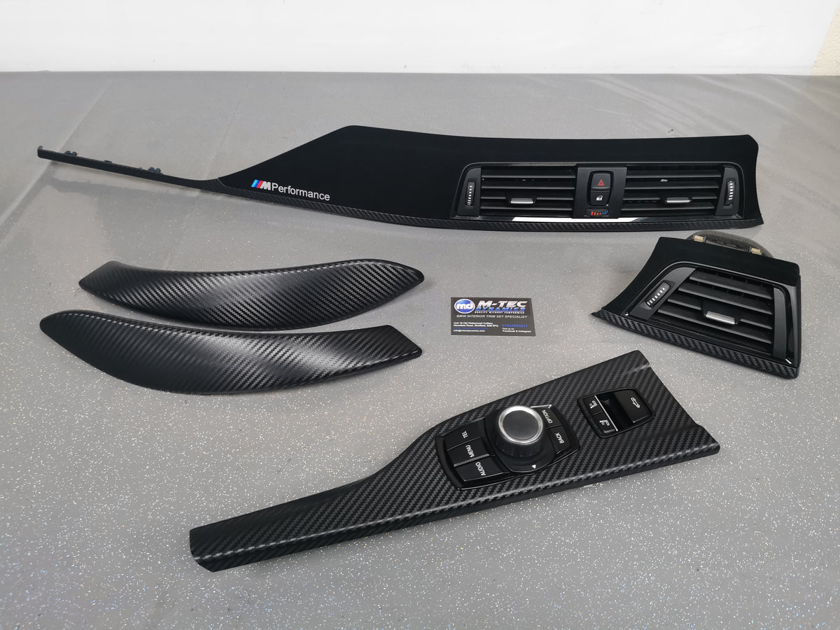 BMW F33 CONVERTIBLE INTERIOR TRIM SET - PERFORANCE STYLE - 3D CARBON