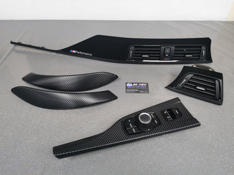BMW F33 CONVERTIBLE PERFORANCE STYLE INTERIOR TRIM SET - 3D CARBON