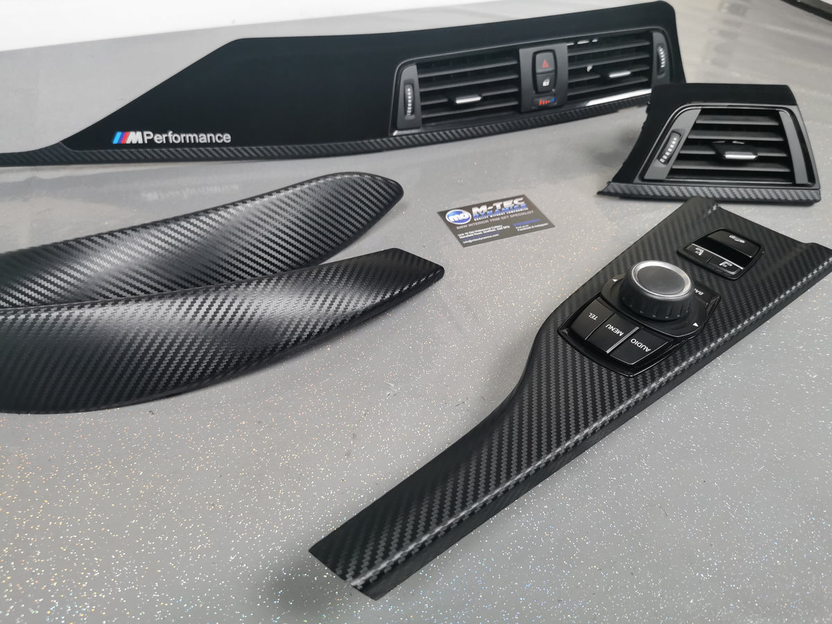BMW F33 CONVERTIBLE INTERIOR TRIM SET - PERFORANCE STYLE - 3D CARBON