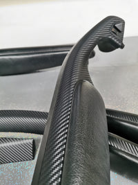BMW E46 CONVERTIBLE INTERIOR TRIM SET - BLACK 3D CARBON