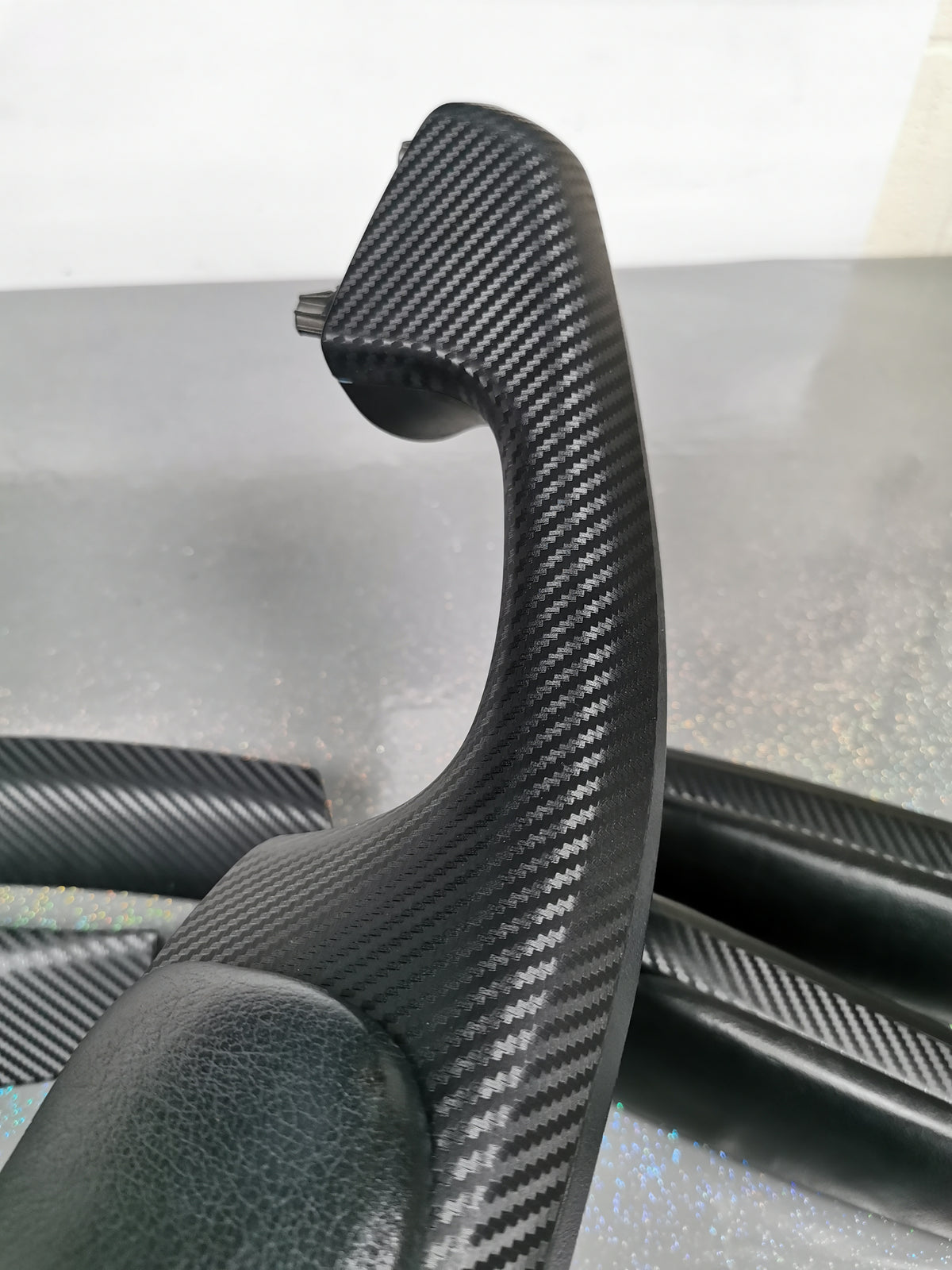 BMW E46 CONVERTIBLE INTERIOR TRIM SET - BLACK 3D CARBON