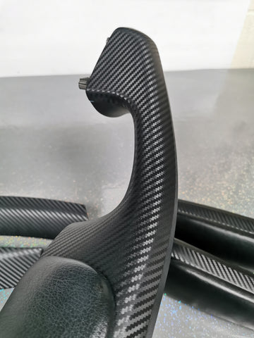 BMW E46 CONVERTIBLE BLACK 3D CARBON INTERIOR TRIM SET