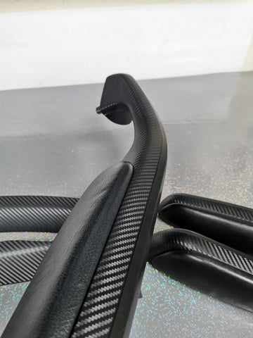 BMW E46 M3 SMG AUTO CONVERTIBLE BLACK 3D CARBON INTERIOR TRIM SET