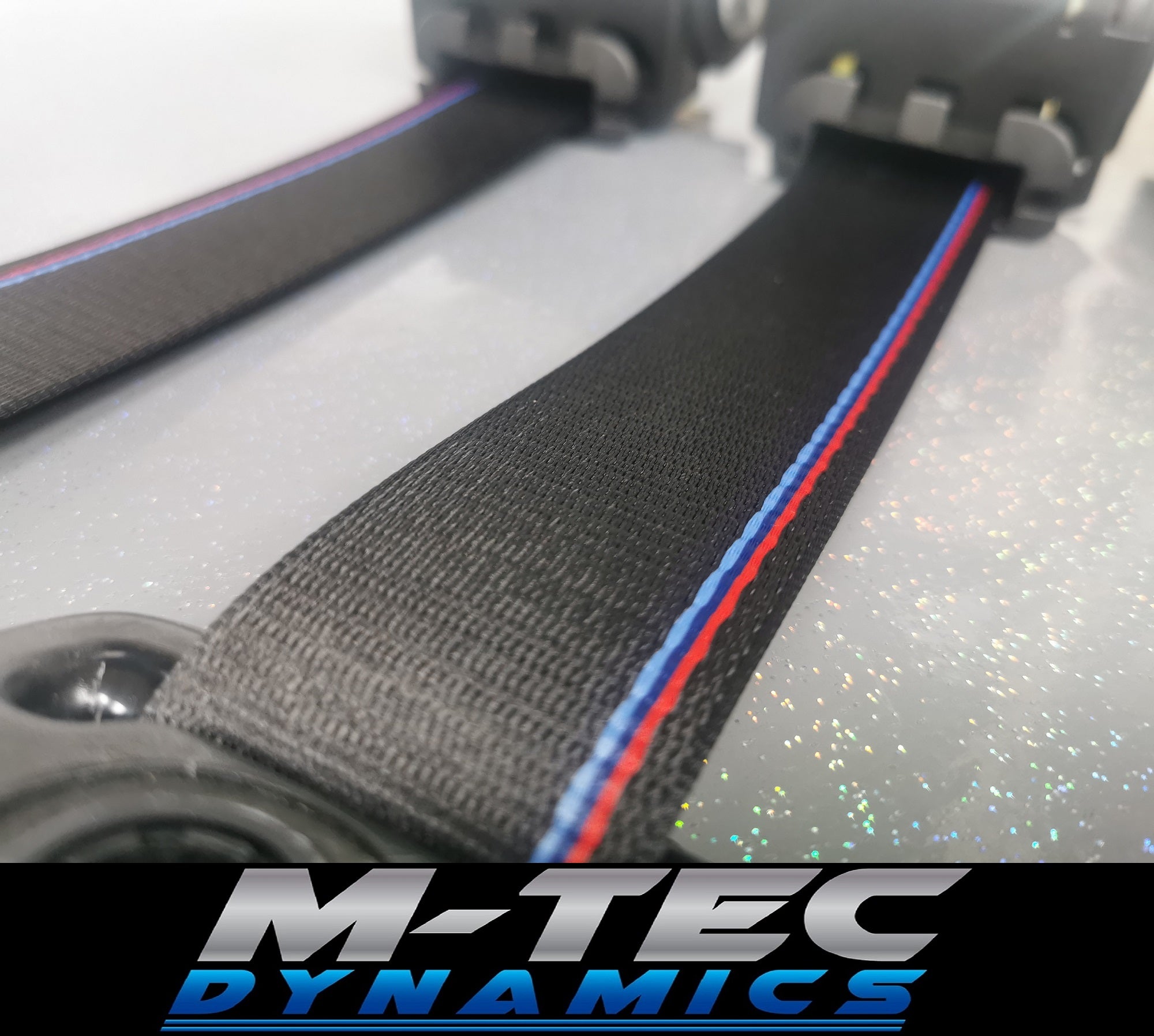 BMW E85 E86 Z4 CUSTOM GTS COMPETITION STYLE TRI-COLOUR FRONT SEAT BELT SET