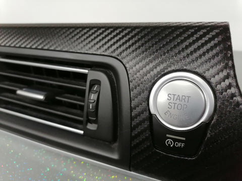 BMW F10 F11 CUSTOM BLACK CARBON FABRIC INTERIOR TRIM SET
