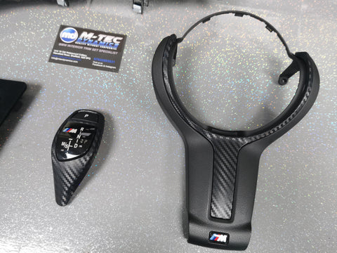 BMW F20 F21 F22 F23 LCI-2 PERFORMANCE STYLE INTERIOR TRIM SET - 3D CARBON - WRAPPING SERVICE