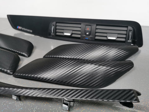 BMW F20 LCI-2 PERFORMANCE STYLE INTERIOR TRIM SET - 3D CARBON