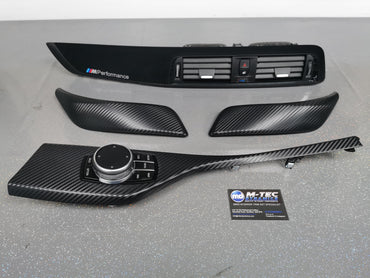 BMW F21 F22 LCI-2 PERFORMANCE STYLE INTERIOR TRIM SET - 3D CARBON