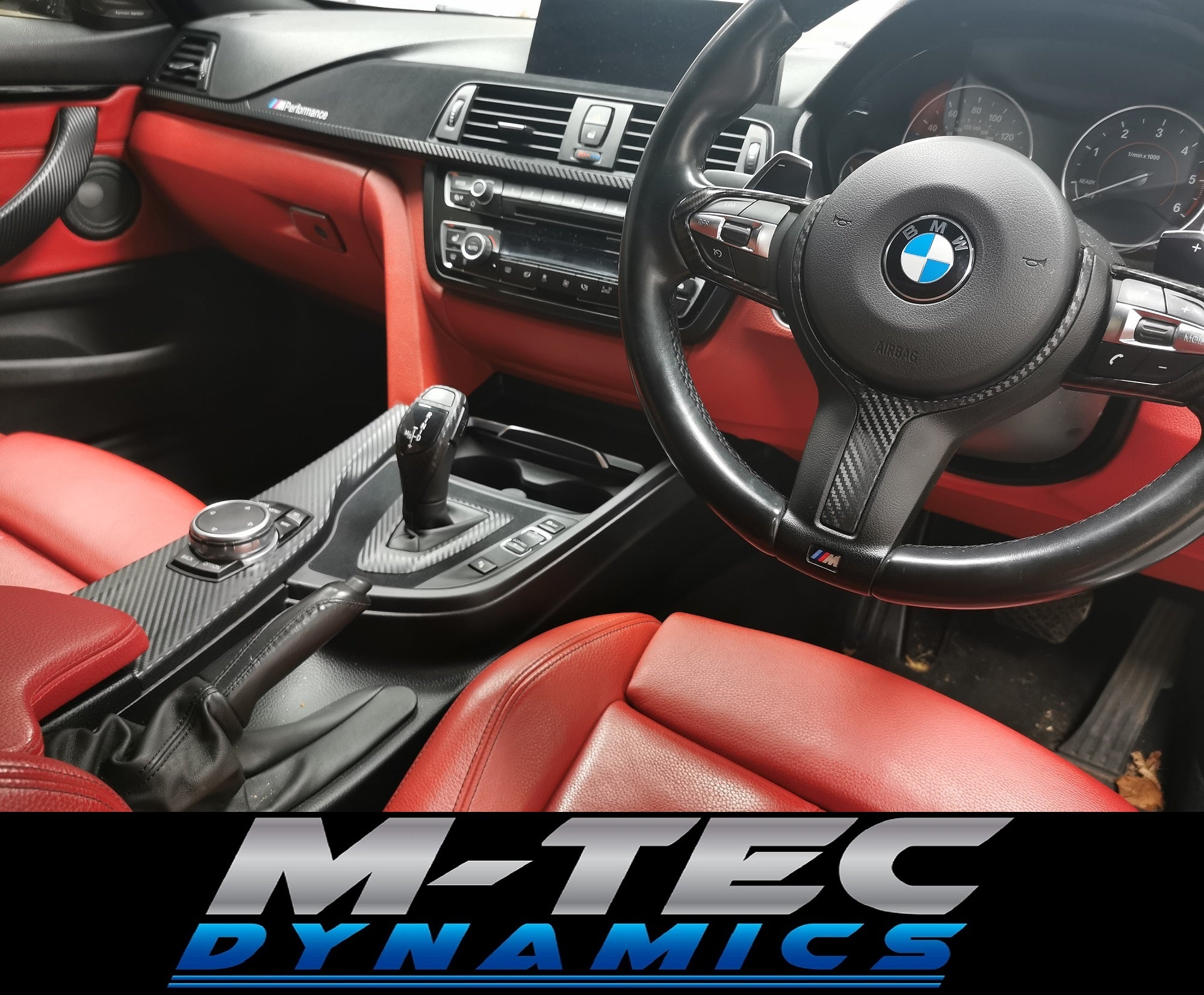 BMW F3X F8X PERFORMANCE STYLE INTERIOR TRIM SET - 3D CARBON - WRAPPING SERVICE