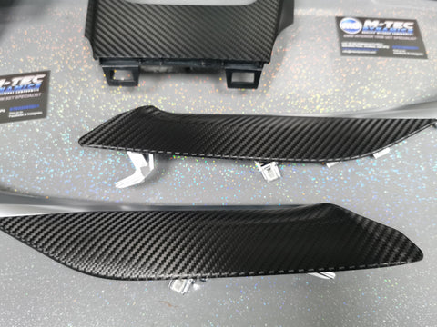 WRAPPING SERVICE - BMW G20 G21 INTERIOR TRIM SET - DEEP TEXTURED GLOSSY BLACK CARBON (MTD-TEX)