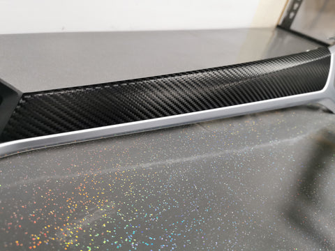 WRAPPING SERVICE - BMW G20 G21 INTERIOR TRIM SET - DEEP TEXTURED GLOSSY BLACK CARBON (MTD-TEX)