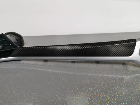 WRAPPING SERVICE - BMW G20 G21 INTERIOR TRIM SET - DEEP TEXTURED GLOSSY BLACK CARBON (MTD-TEX)