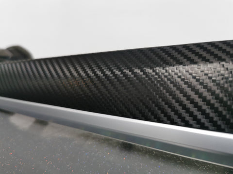 WRAPPING SERVICE - BMW G20 G21 INTERIOR TRIM SET - DEEP TEXTURED GLOSSY BLACK CARBON (MTD-TEX)