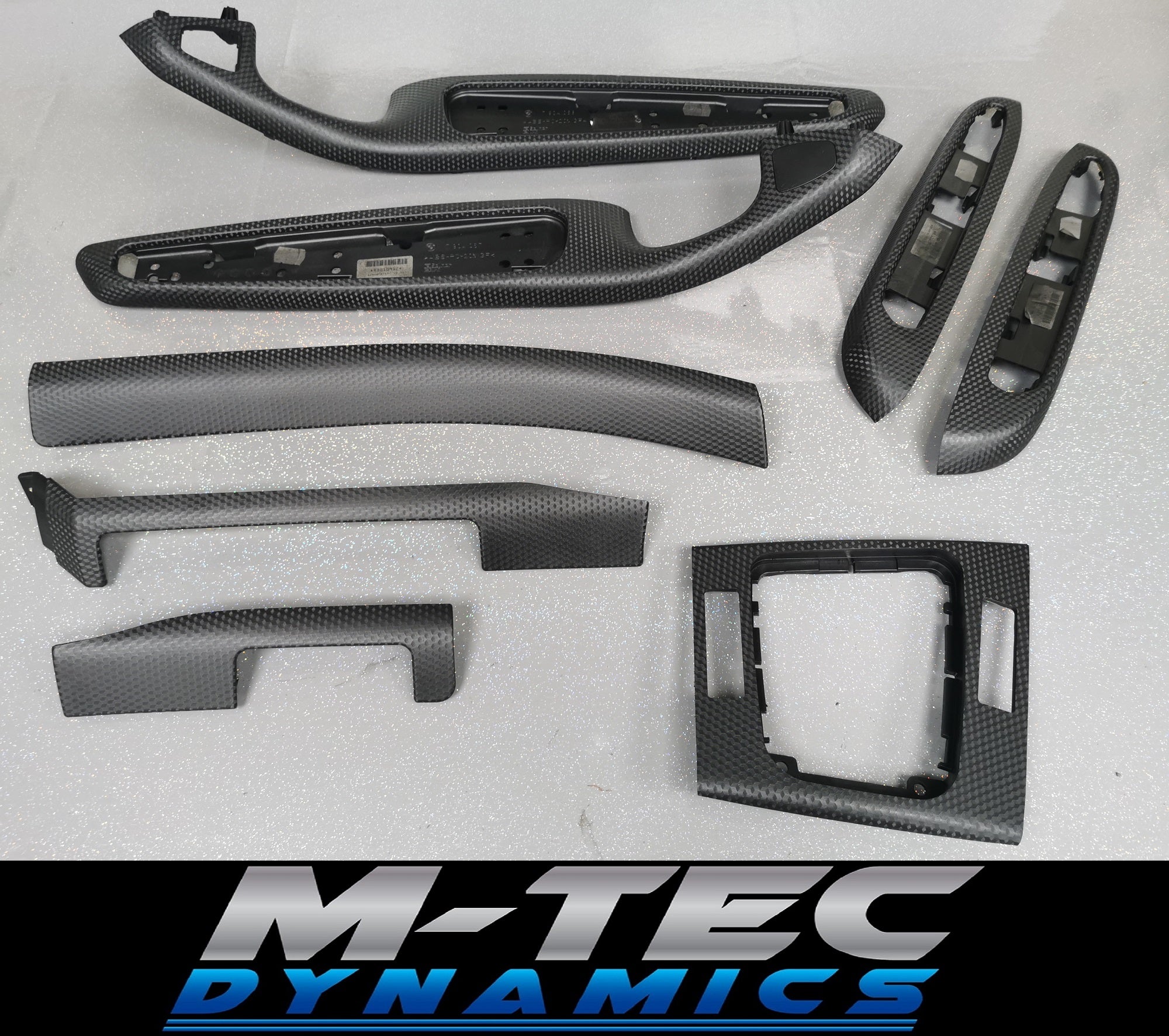 BMW E46 CARBON CUBE REFURB SERVICE FULL TRIM SET (COUPE/CONVERTIBLE/SALOON)