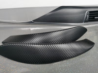BMW F32 COUPE LCI INTERIOR TRIM SET - 3D CARBON / SILVER ACCENT