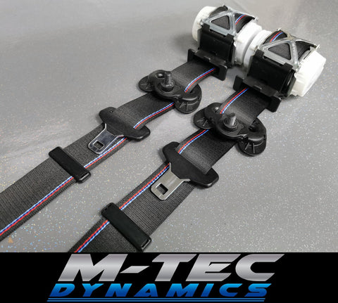 BMW 1-SERIES F21 3DR HATCH COMPETITION FRONT SEAT BELT SET