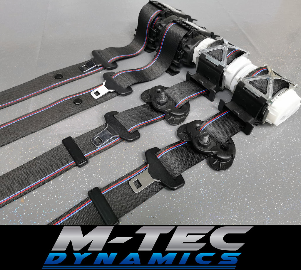 BMW 1-SERIES E81 / E82 COUPE (1M) COMPETITION FRONT & REAR SEAT BELT SET