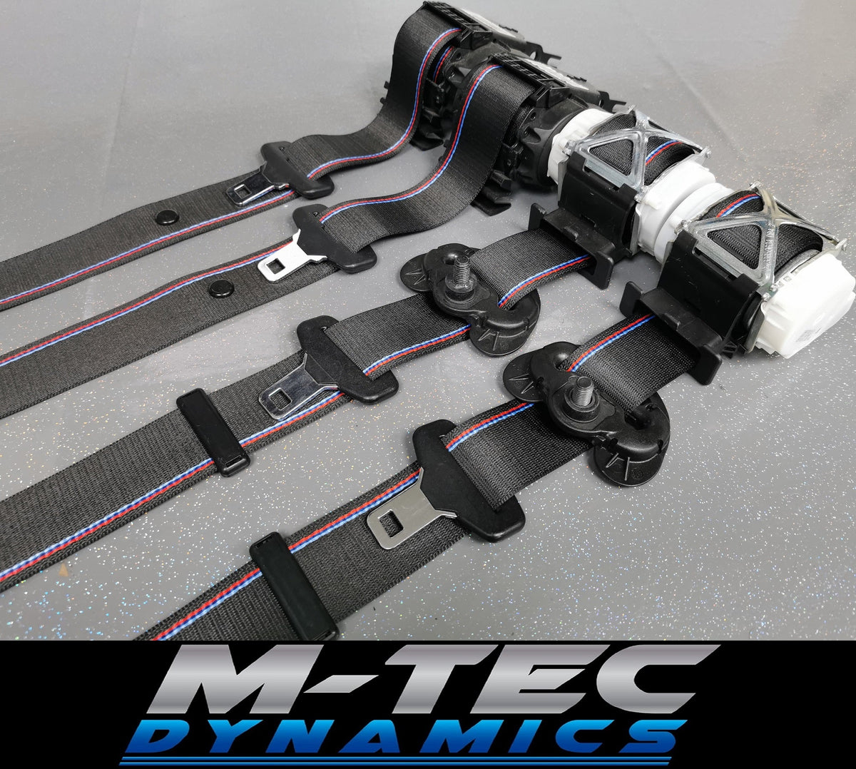 BMW 1-SERIES F20 5DR HATCH COMPETITION FRONT & REAR SEAT BELT SET