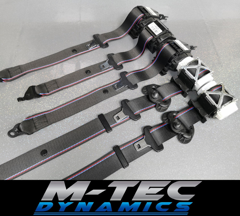 BMW 3-SERIES F30 / F80 M3 COMPETITION FRONT & REAR SEAT BELT SET