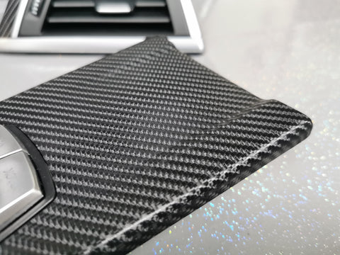 BMW F30 F31 F36 F80 LCI INTERIOR TRIM SET - 4D CARBON / SILVER ACCENT