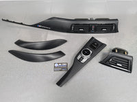 BMW F33 CONVERTIBLE INTERIOR TRIM SET - 3D CARBON / BLACK ACCENT