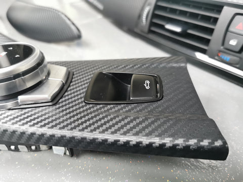 BMW F33 CONVERTIBLE INTERIOR TRIM SET - 3D CARBON / BLACK ACCENT