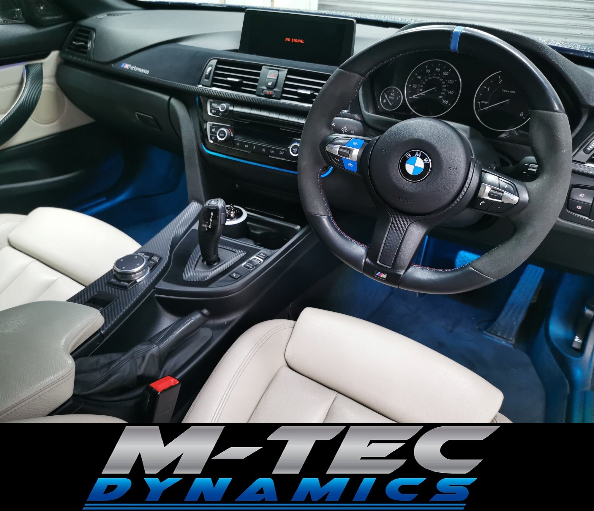 BMW F33 F83 CONVERTIBLE PERFORMANCE STYLE INTERIOR TRIM SET - 3D CARBON - WRAPPING SERVICE